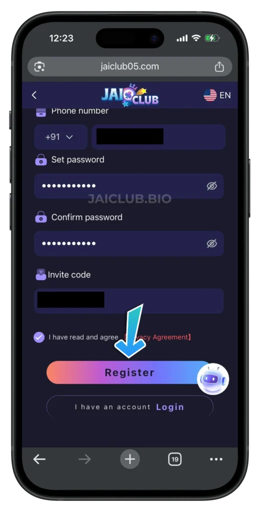 JAICLUB-REGISTER